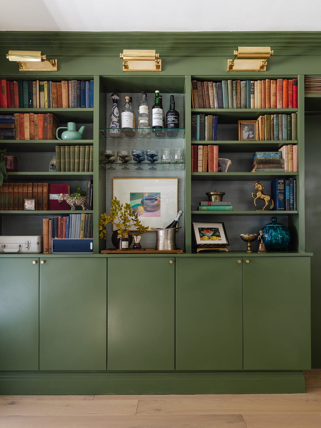 The ultimate bookcase upgrade: add a bar