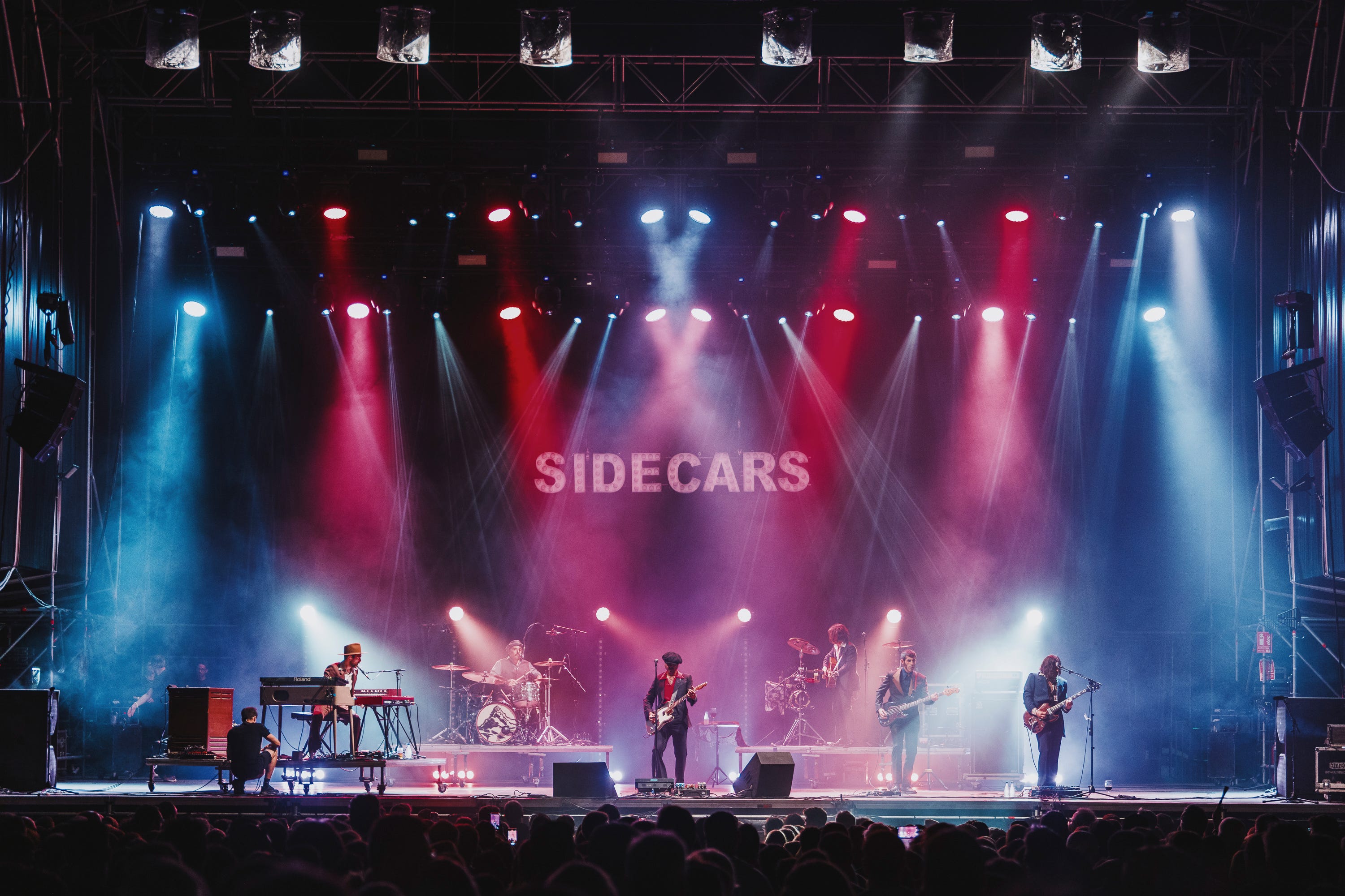 Sidecars en directo en Nits de Vivers, València