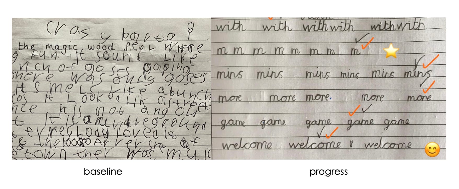 Partly Writing Handwriting and Typing - by Nicky Parr