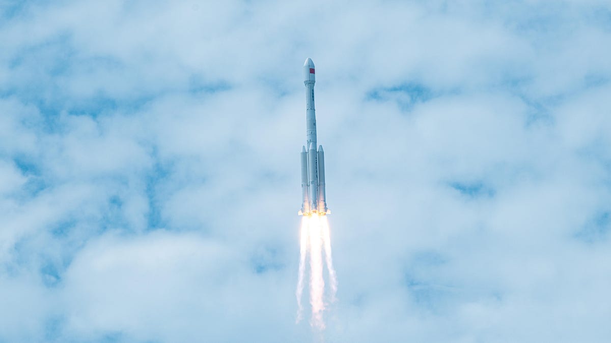 Yaogan Satellite Heads for Medium Earth Orbit [Long March 7A Y14]