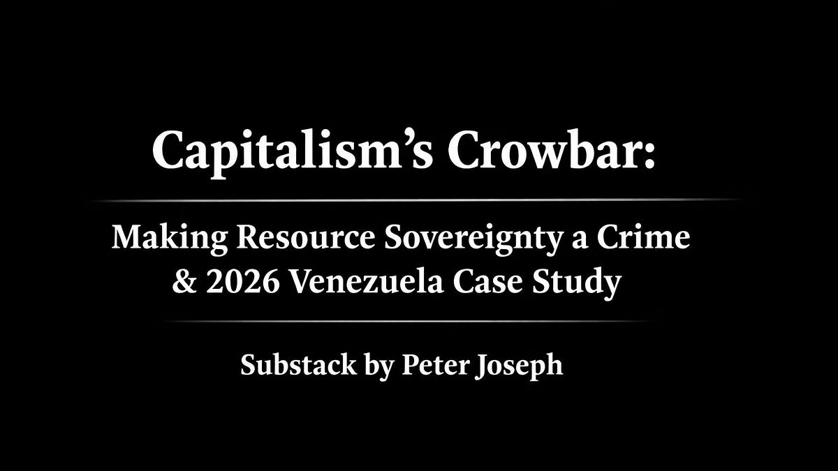 Capitalism’s Crowbar