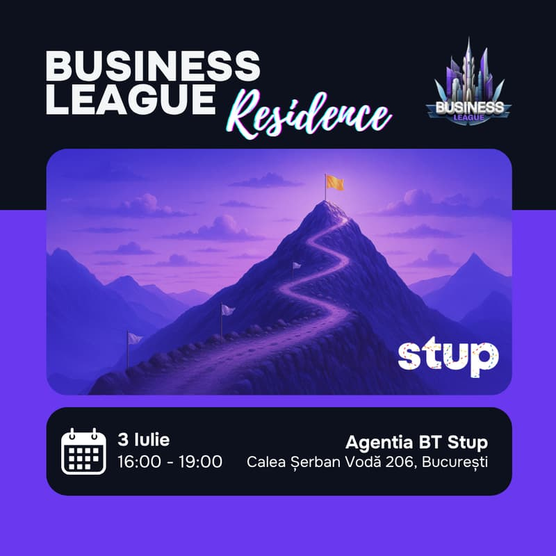 Cover Image for BusinessLeague Residence by 2Performant: Ediția de Vară 2025 Cover Image for BusinessLeague Residence by 2Performant: Ediția de Vară 2025