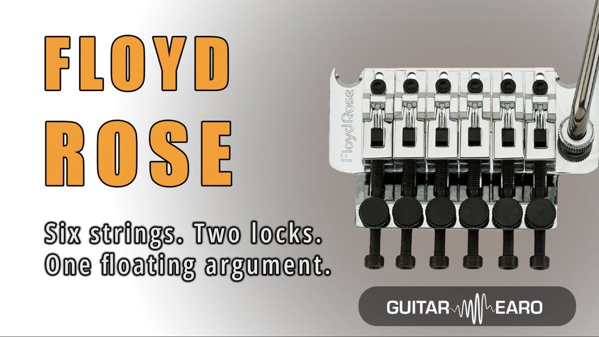 The Floyd Rose was not a tone upgrade
