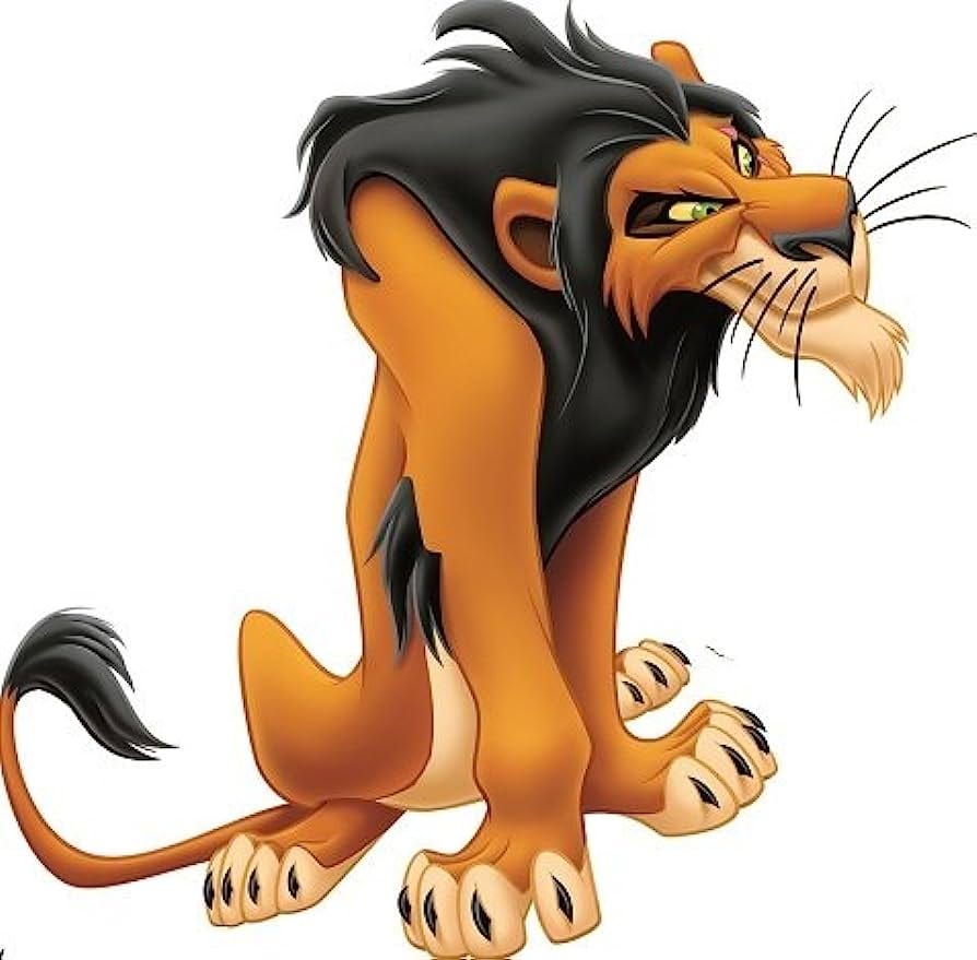Amazon.com: 8 Inch Scar Disney The Lion King Movie Animal Removable Peel  Self Stick Adhesive Vinyl Decorative Wall Decal Sticker Art Kids Room Home  Decor Girl Boy Children Bedroom 8 1/2 x