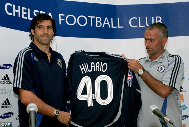 Hilario retires as former Chelsea keeper hints at coaching role | Daily  Mail Online
