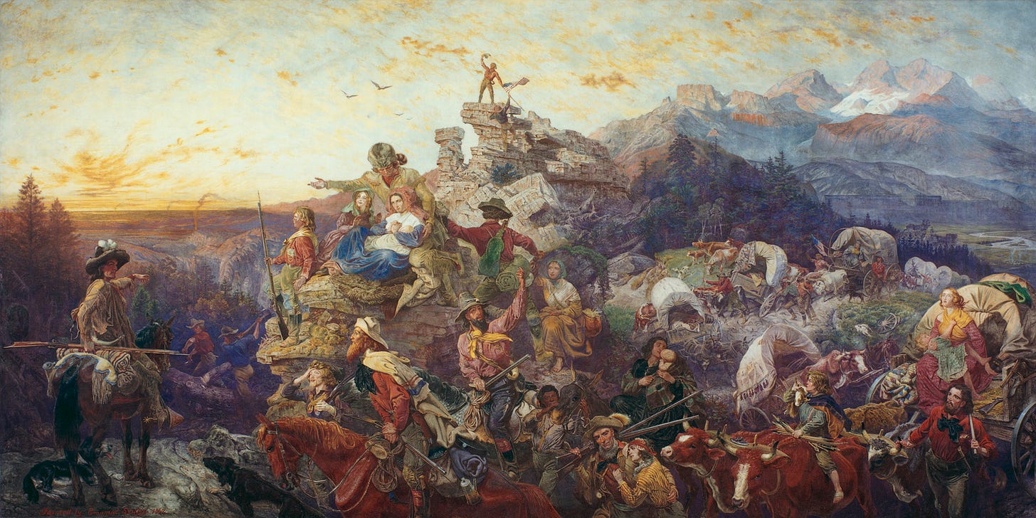 Westward the Course of Empire Takes Its Way by Emanuel Leutze