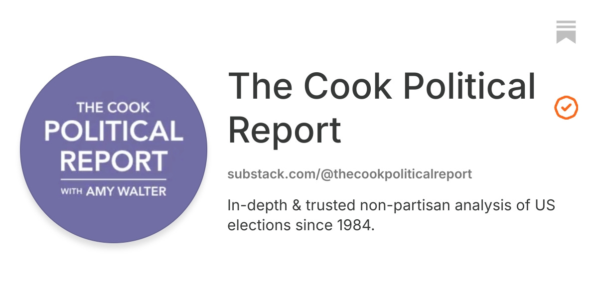 The Cook Political Report | Substack