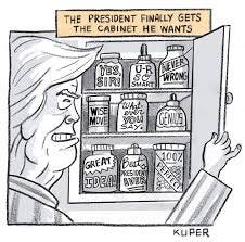 Political Cartoon U.S. Trump gets ideal ...