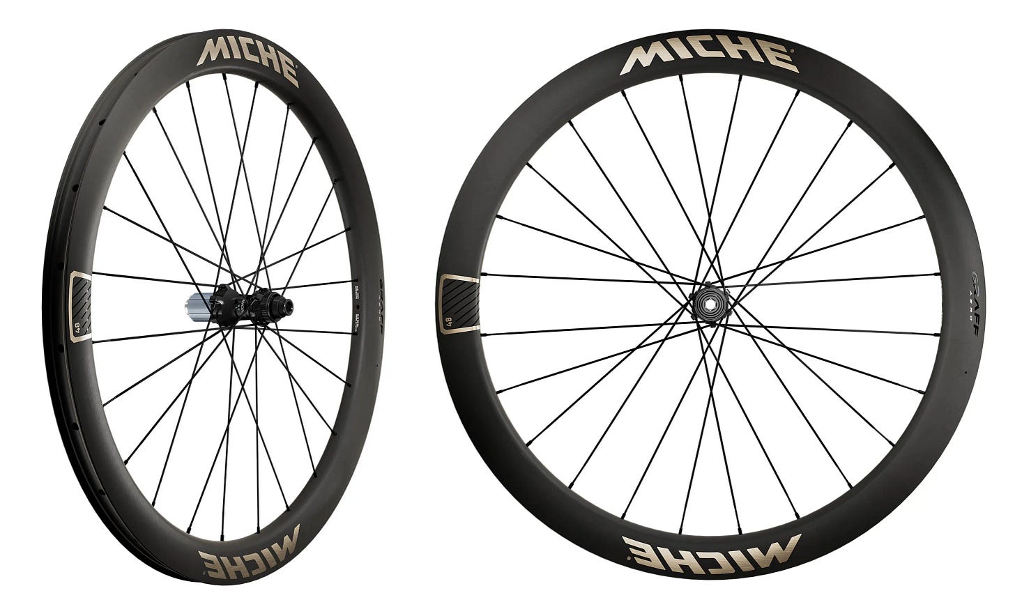 Miche Graff Aero 48 aerodynamic gravel race wheelset