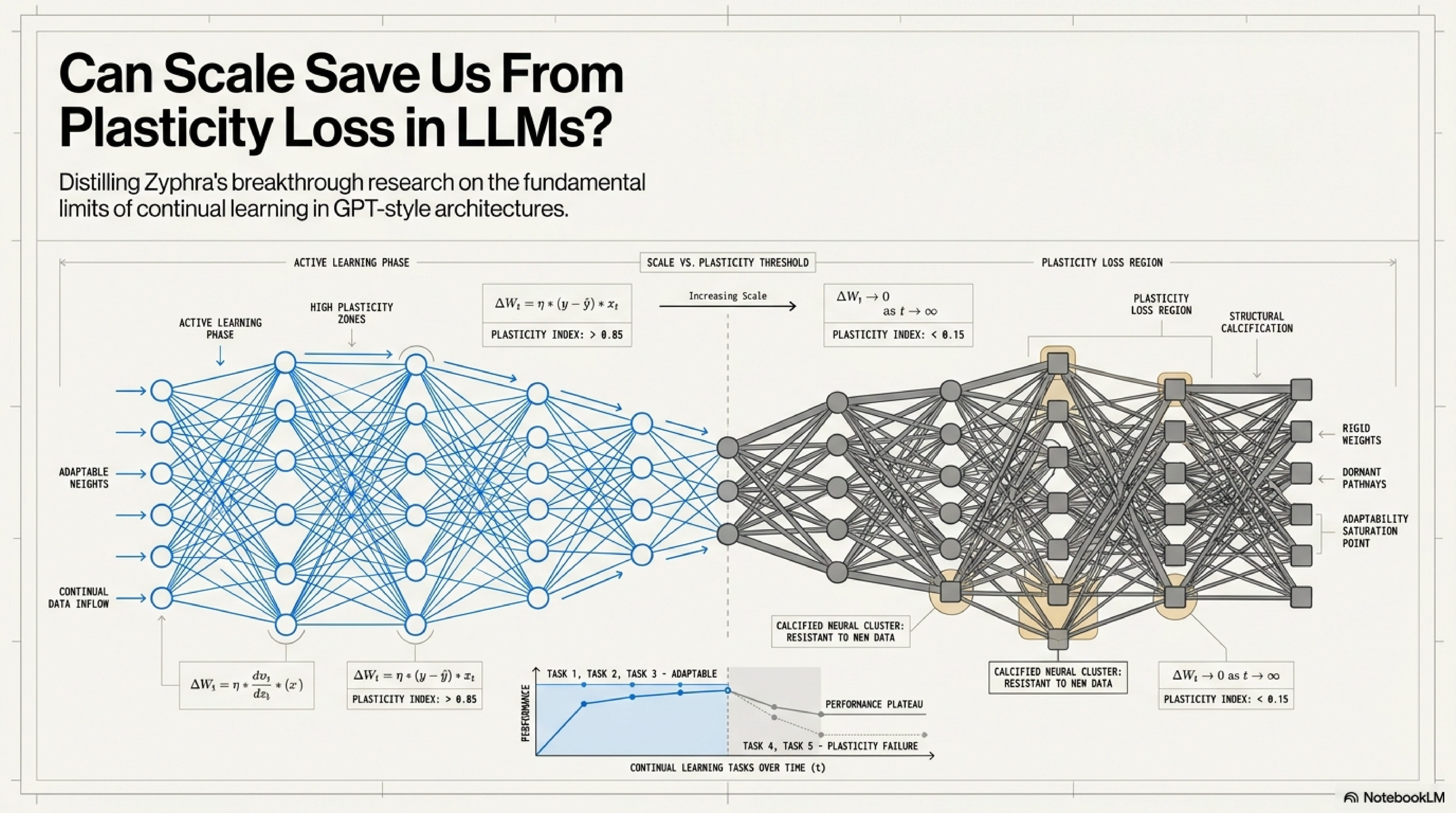 Can Scale Save Us From Plasticity Loss in Large Language Models?