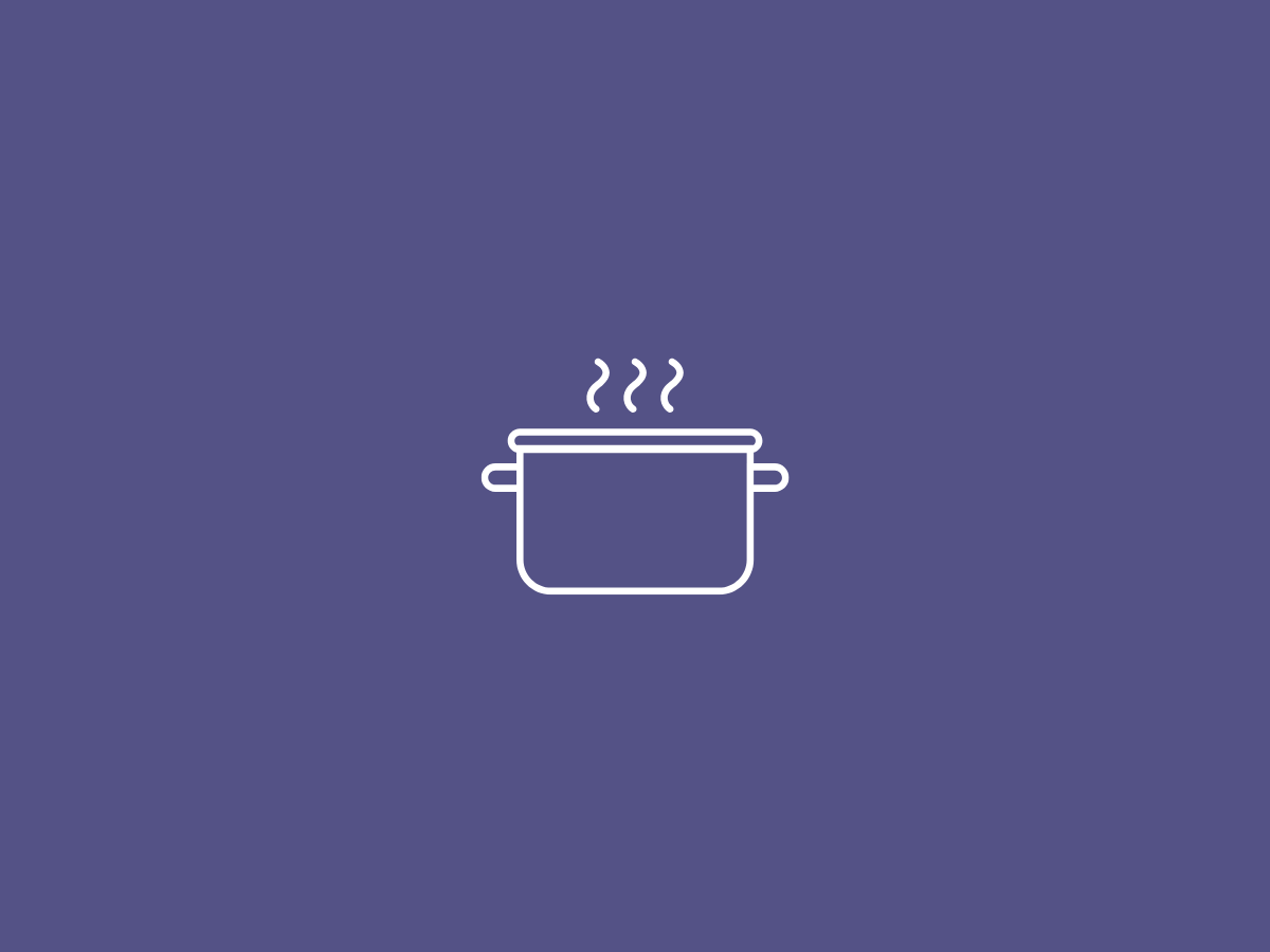 purple background with a pot in the middle purple background with a pot in the middle