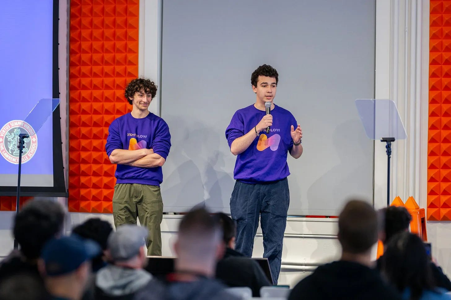 Novoflow founders Mathieu Rihet (19) and Georges Casassovici (17) in San Francisco after joining Y Combinator’s Spring 2025 batch. Novoflow founders Mathieu Rihet (19) and Georges Casassovici (17) in San Francisco after joining Y Combinator’s Spring 2025 batch.