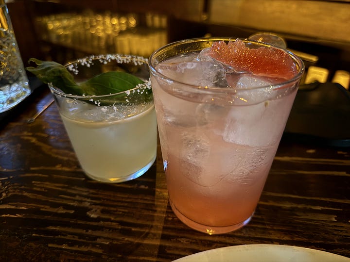 Bartender and cocktails, Cafe Tacobar, Mexico City