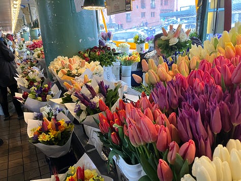 Beautiful flowers for Mother's Day