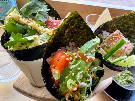 Mr. Tuna Hand Rolls