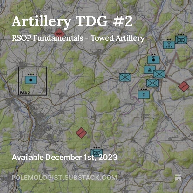 Field Artillery Tactical Decision Game 