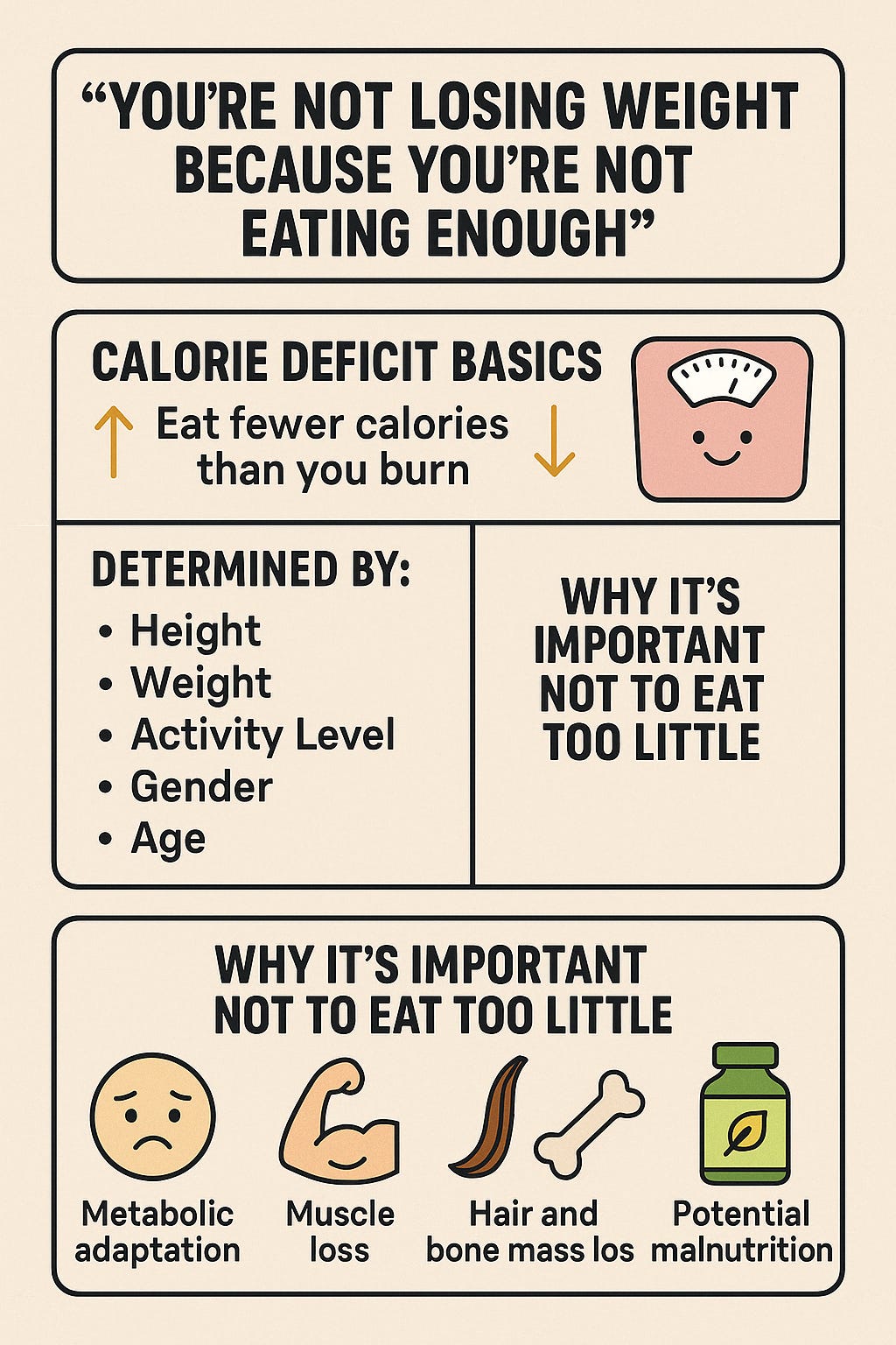 not eating enough on glp 1 You're Not Losing Weight Because You're Not Eating Enough