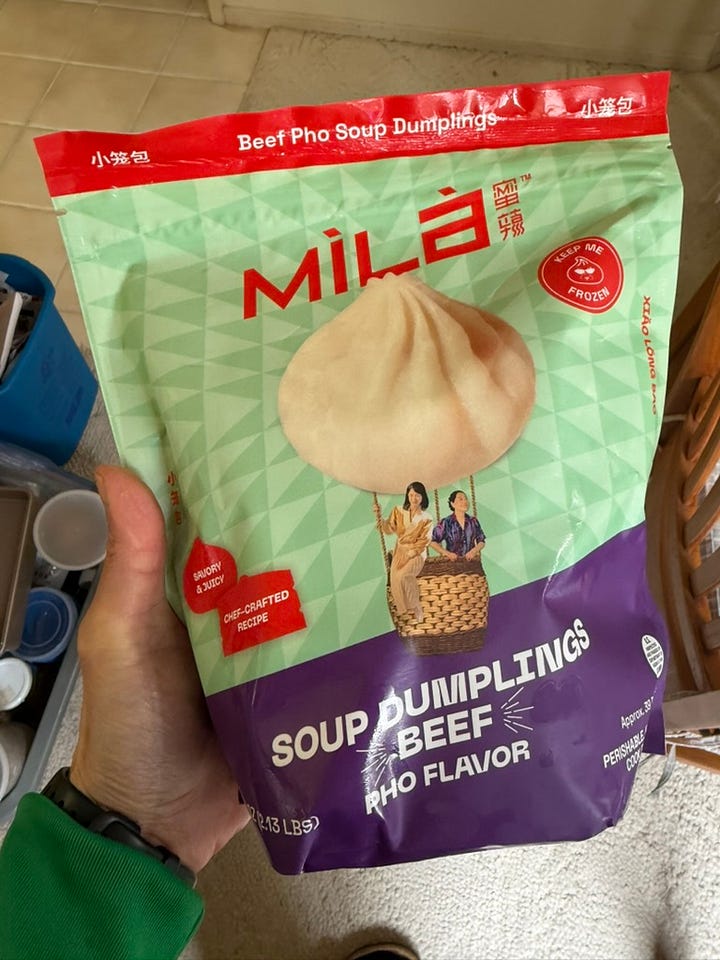 pho soup dumpling