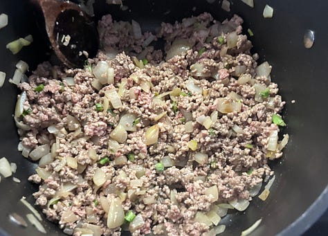 Ingredients and Steps to creating a hot pot