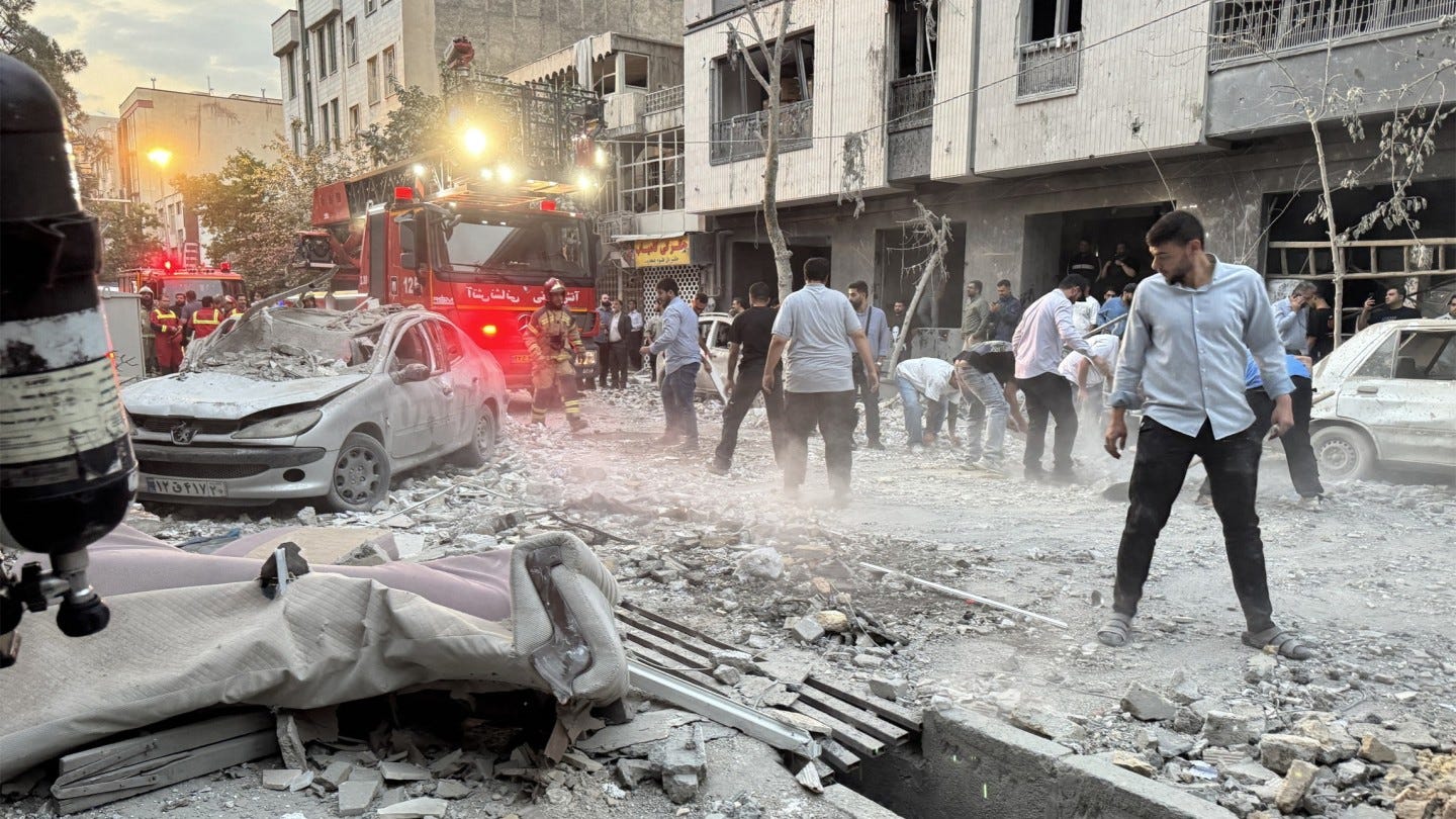 Tehran reels after Israeli strikes