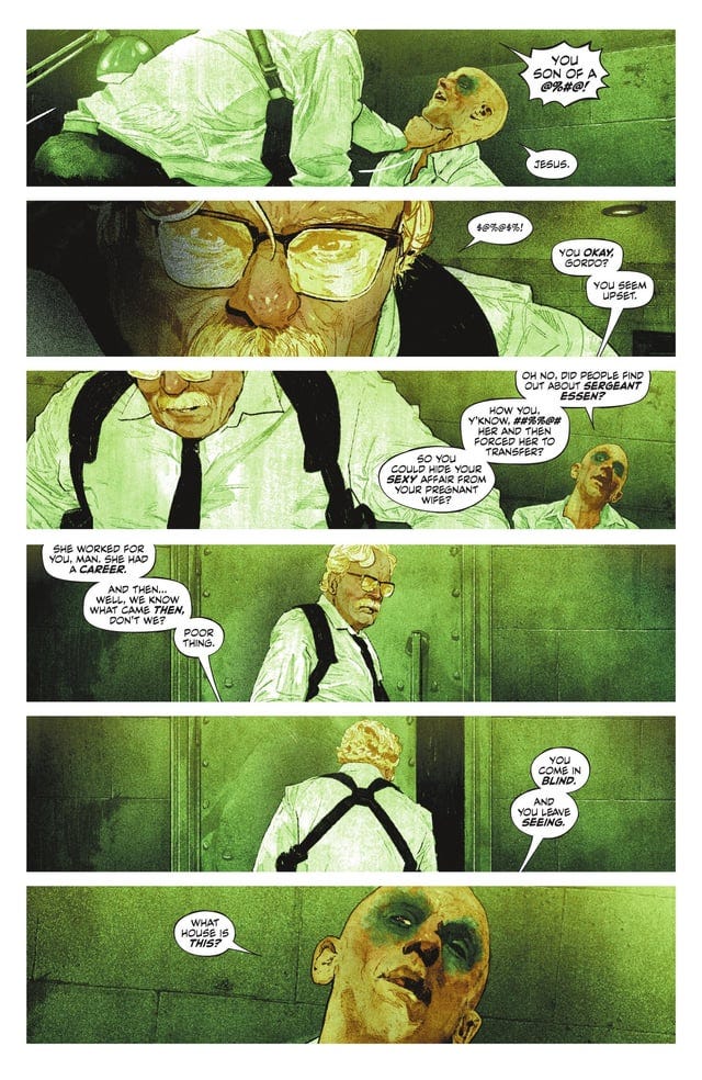 r/comicbooks - You Come In Blind. You Leave Seeing. (Batman: One Bad Day: The Riddler #1)