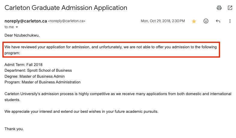 I’ve been rejected too. A lot.