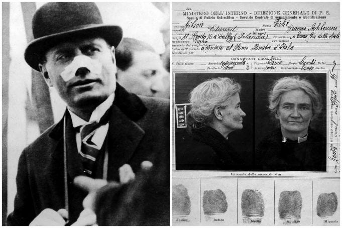 Violet Gibson: The Irish woman who shot Benito Mussolini
