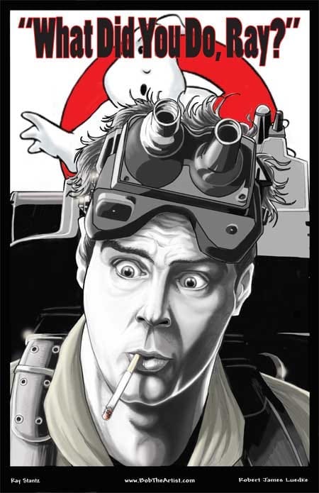 Ray Stantz print – Bob The Artist