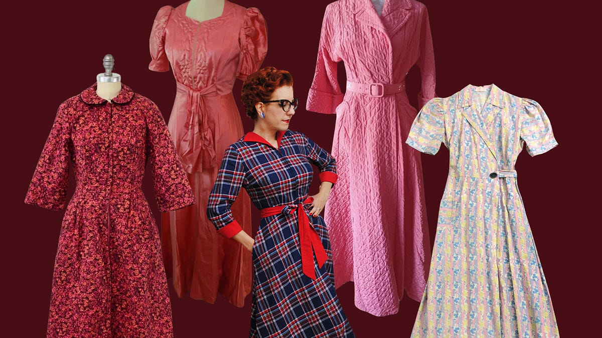 classic dressing gowns ladies what's the fuss with vintage dressing gowns?