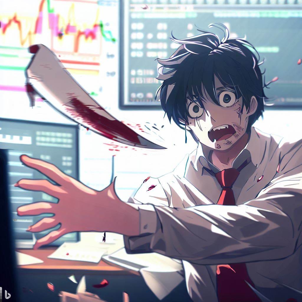 Keywords: catching falling knives, buying dips, bear markets, risk management, trading strategy, market volatility, stop-loss orders, trend analysis, risk-to-reward ratio, position sizing, bear market risks, price drops, trading psychology, conservative approach, trading losses, portfolio management, trading rulebook, stop orders, profit protection, hero trades, bottom fishing, market trends, trading success, trading risks, trading mistakes.  Additional keywords: investing, stock market, financial markets, trading strategies, market analysis, market trends, investment risks, market downturns, trading psychology, risk mitigation.