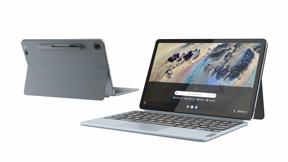 Lenovo Duet 3 Chromebook Misty Blue
