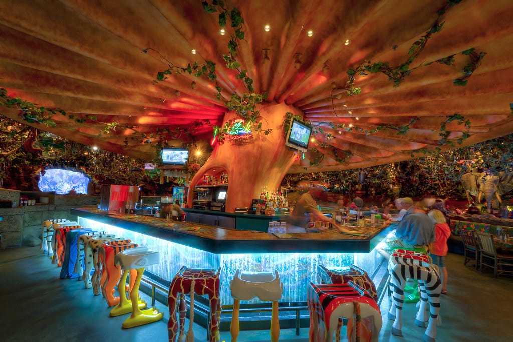Animal Kingdom - Rainforest Cafe Bar | Yeah, its a giant mus… | Flickr