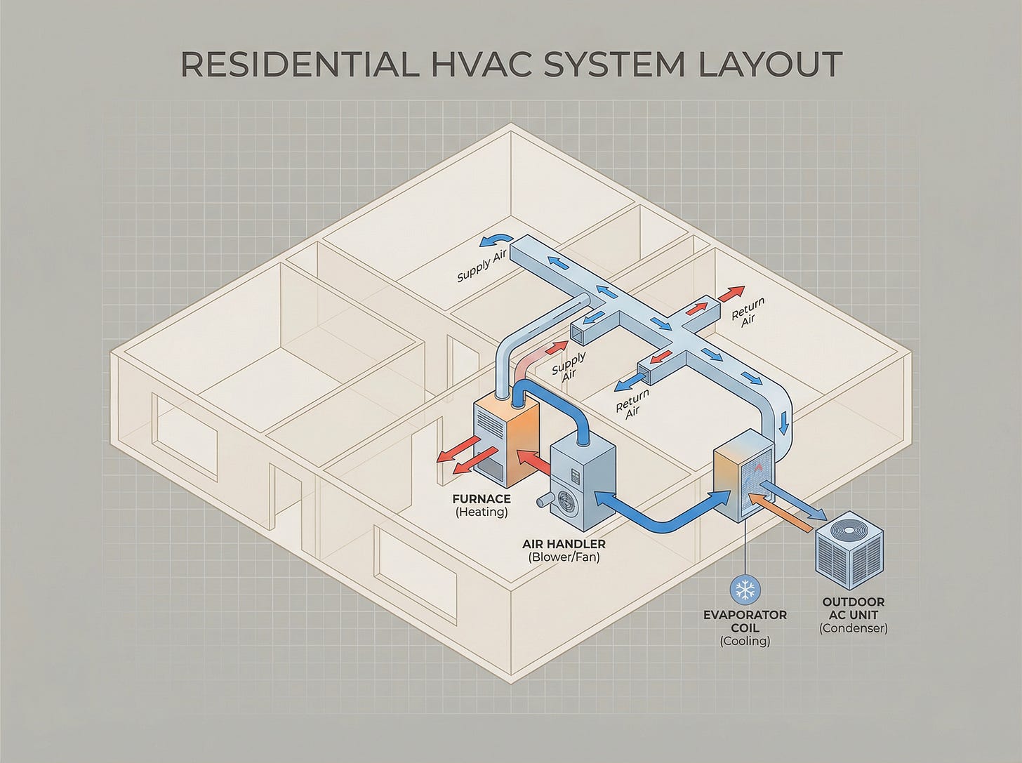 What Are the Components of a Residential HVAC System? Guide For 2026 -  Budget Heating and Air Conditioning Inc