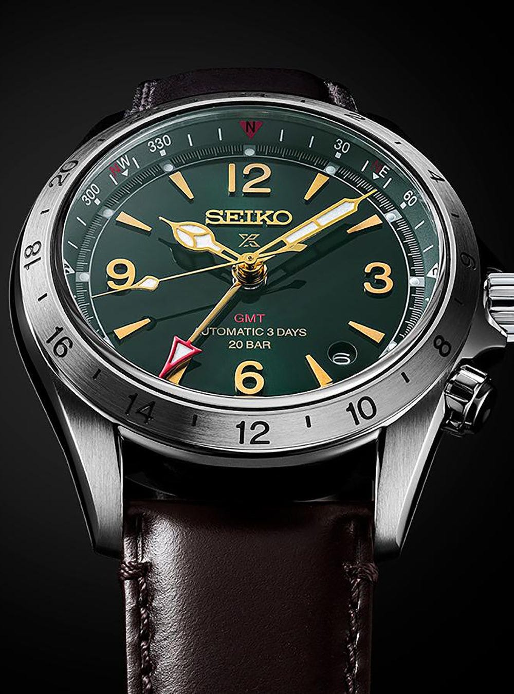 SEIKO WATCH PROSPEX ALPINIST GMT SBEJ005 MADE IN JAPAN JDM – japan-select