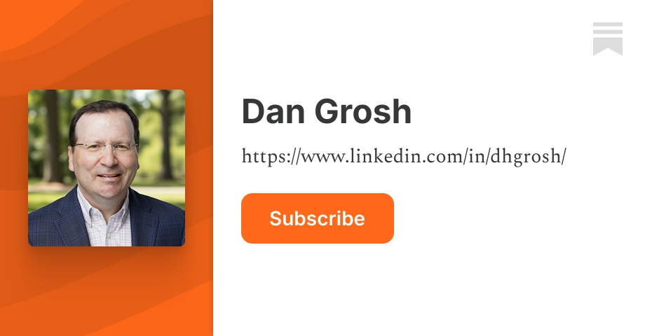 Dan Grosh | Substack