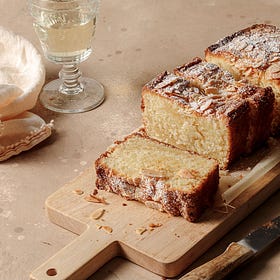 Almond Croissant Traveling Cake
