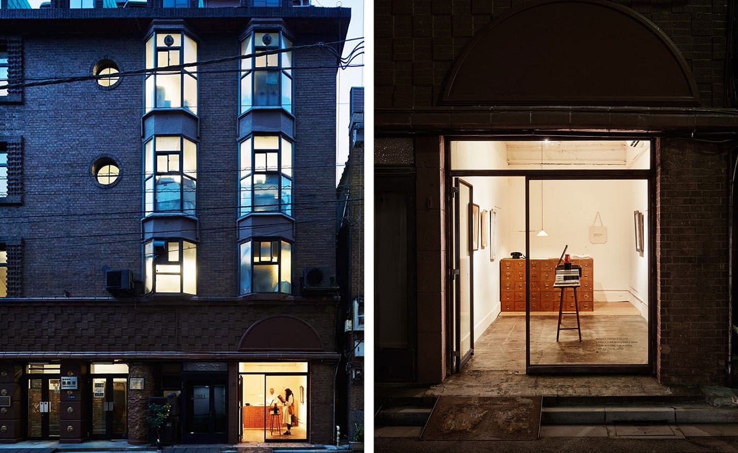 Conventional bookstore at a different location Conventional bookstore at a different location