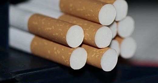 Banning cigarette filters
