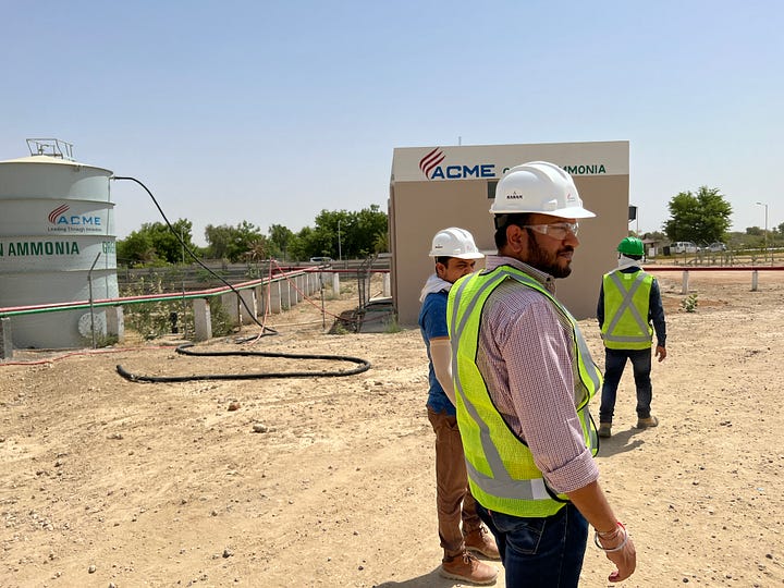 A pilot project in Rajasthan, India I visited in 2022.