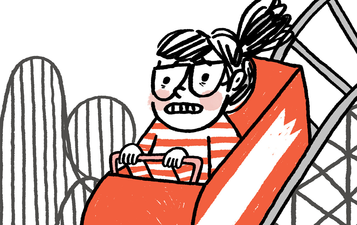 ANXIETYLAND by Gemma Correll. Copyright @ 2026 by Gemma Correll. Reprinted by permission of Gallery Books, an Imprint of Simon & Schuster, LLC.