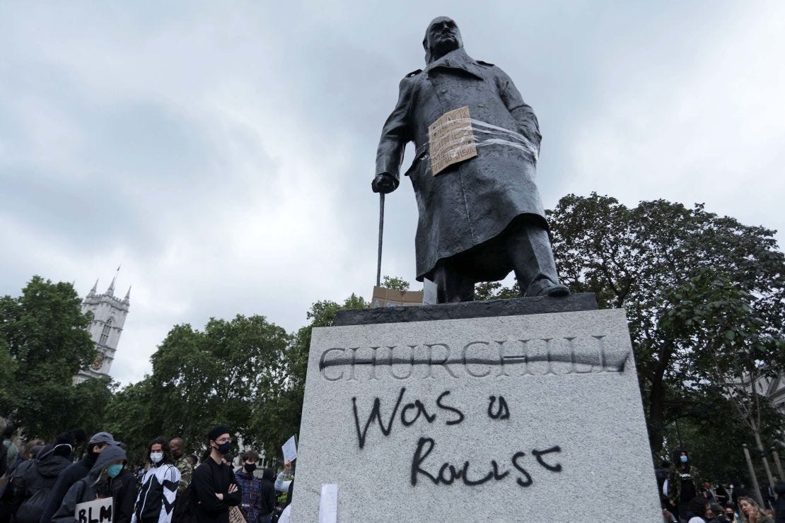 Britain's imperialist monuments face a bitter reckoning amid Black ...