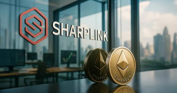 SharpLink stock continues surging as treasury tops 200k Ethereum SharpLink stock continues surging as treasury tops 200k Ethereum
