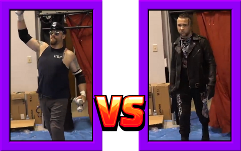[Match Graphic: Dan O'Hare vs. Atticus Cogar]