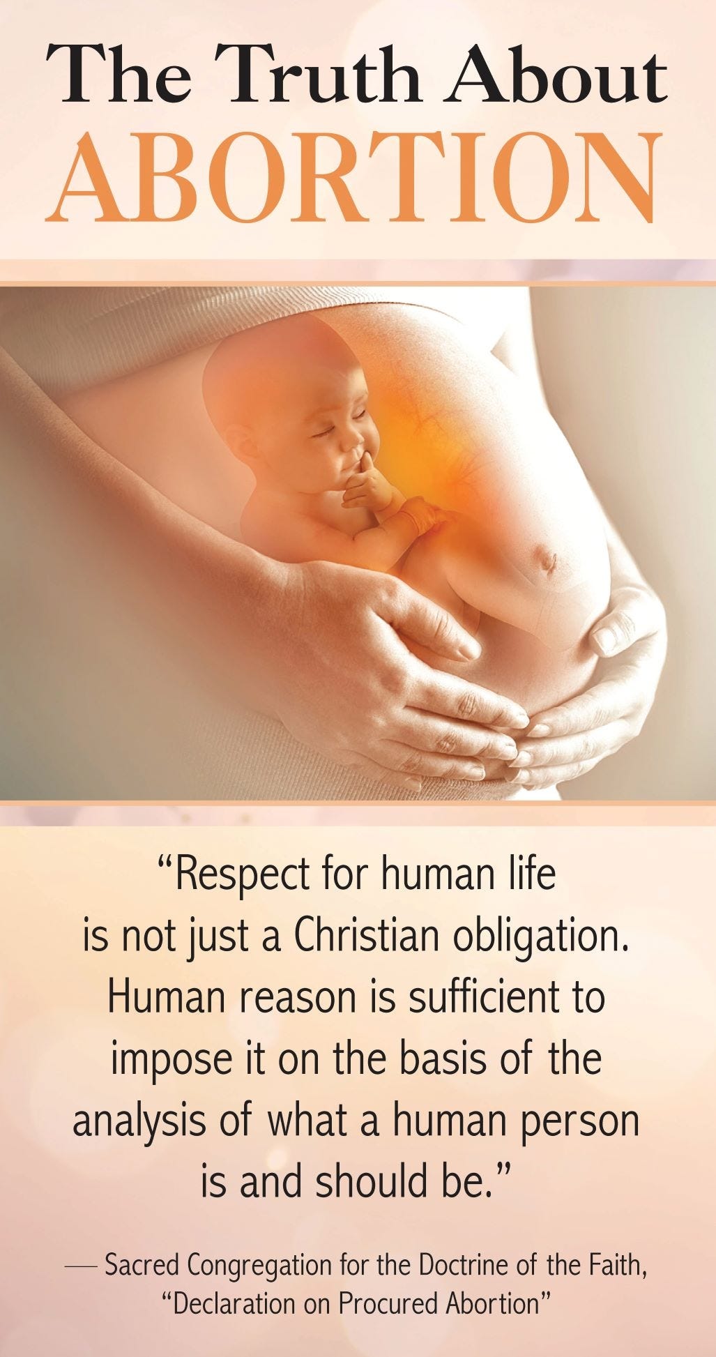 Catholic Social Teaching on Abortion: Dr. Marcus Peter