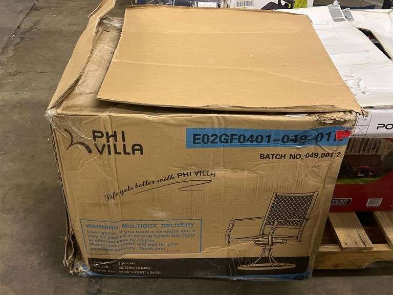2 Patio Chairs - Matthews Auctioneers