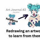 Redrawing an artwork (Art Journal #2)