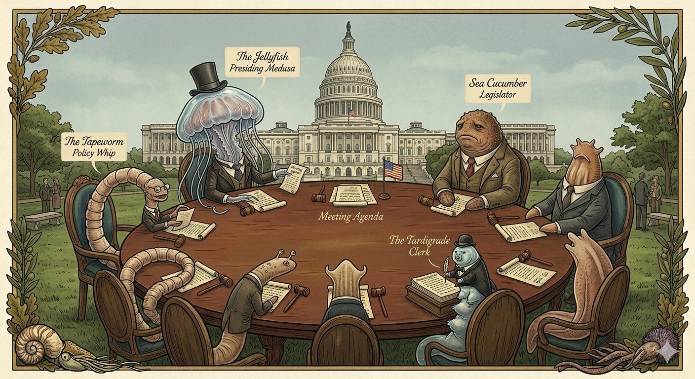 Of Spineless Things: A Marine Biologist Manqué Considers the 25th Amendment
