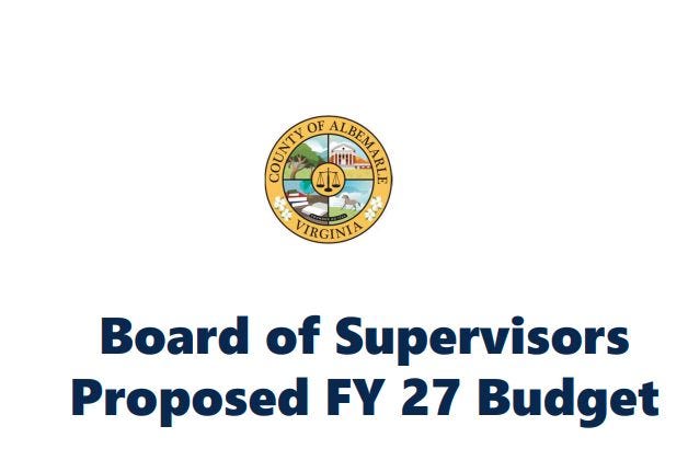 Podcast for April 17, 2026: Albemarle Supervisors find an additional $2 million for housing fund in FY2027 and four other stories 