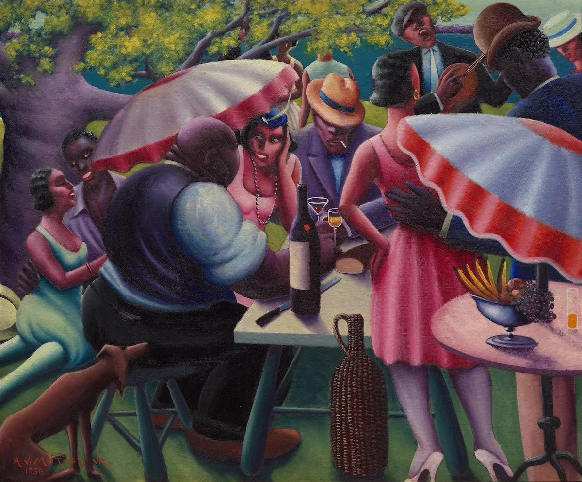 Archibald J. Motley, Jr., The Picnic, 1936.