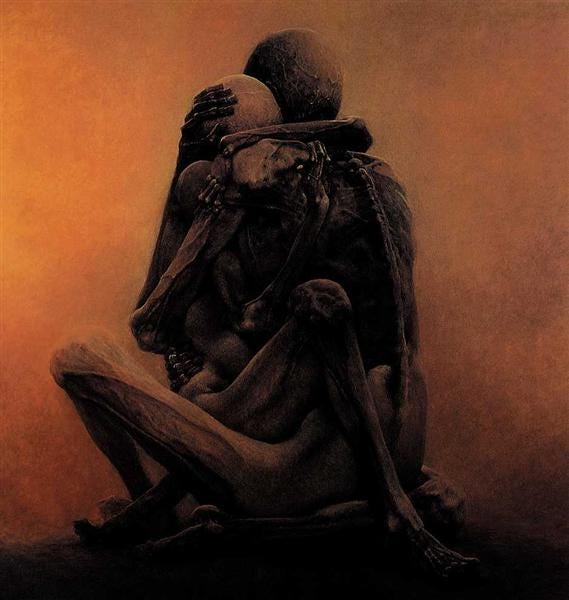 Untitled, 1984 - Zdzislaw Beksinski